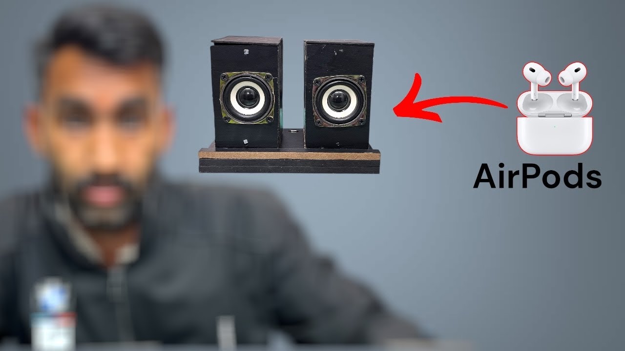 How to make a Bluetooth speaker from an old AirPods mrwin 