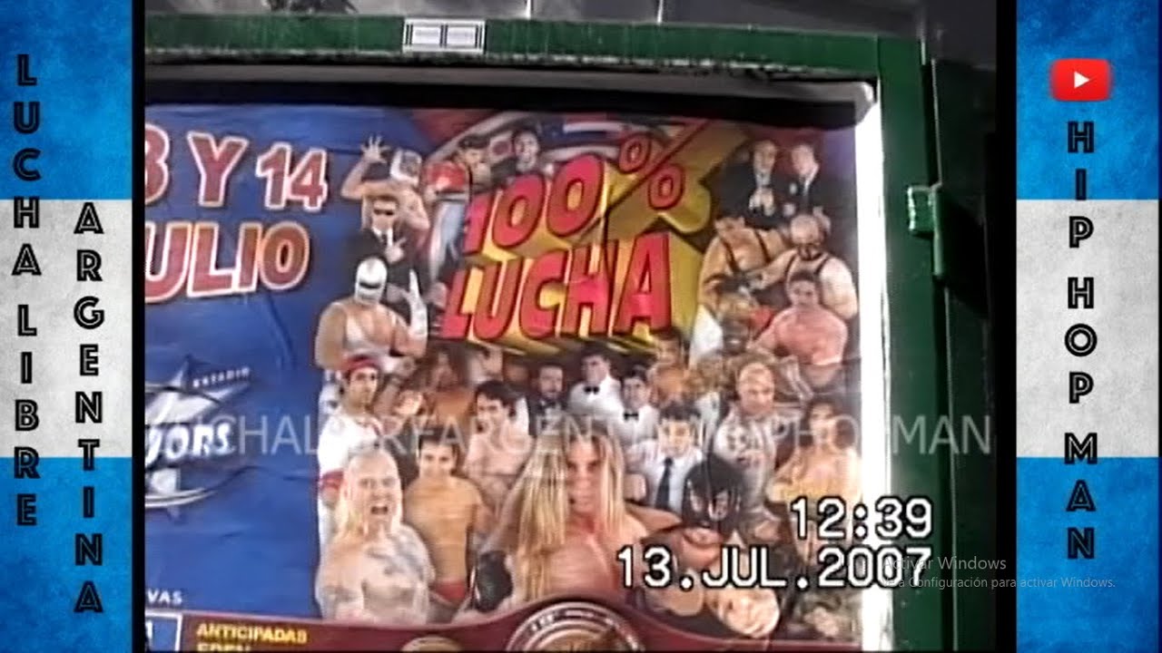 100% Lucha Gira Córdoba HHM vs Tito / HHM vs Rotwailler