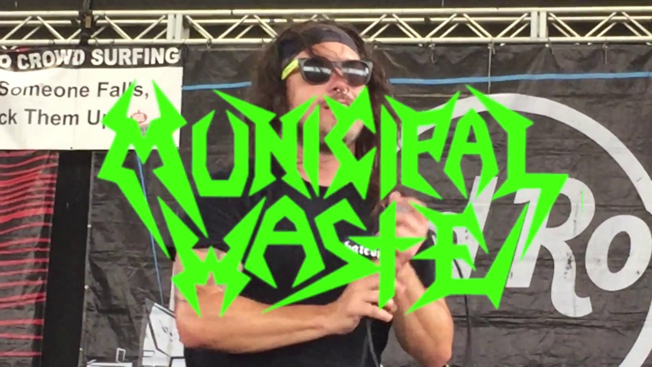 Munipical Waste - The Thrashin Of Christ - Live - Vans Warped Tour 2017
