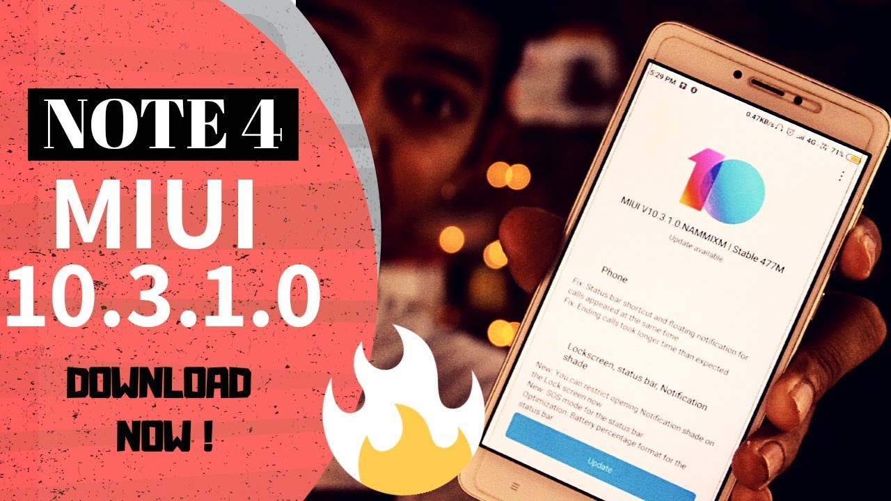REDMI NOTE 4 MIUI 10.3.1.0 STABLE UPDATE || DARK MODE, GAME BOOSTER !!