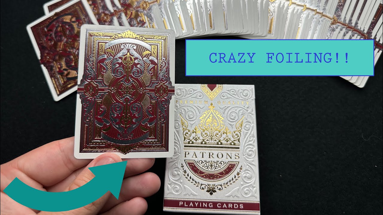 These Playing Cards Have INSANE Foiling!