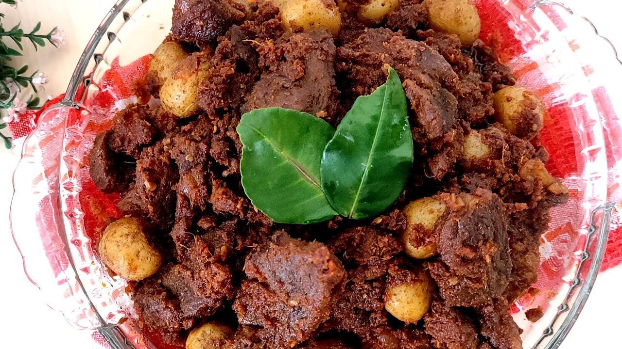 Rendang Khas PayaKumbuh ala Mama Fuji | Rendang Padang Mama Fuji