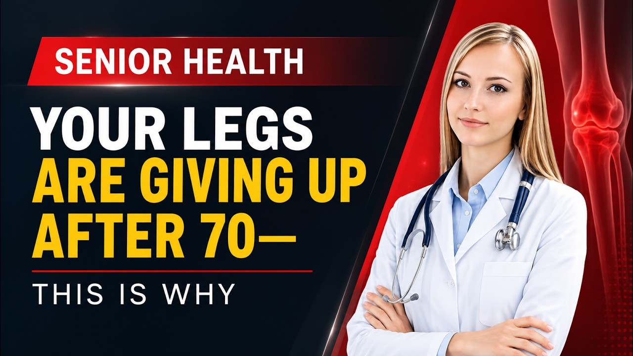 Your Legs Are Giving Up After 70 &mdash; This Is Why | Senior Health USA