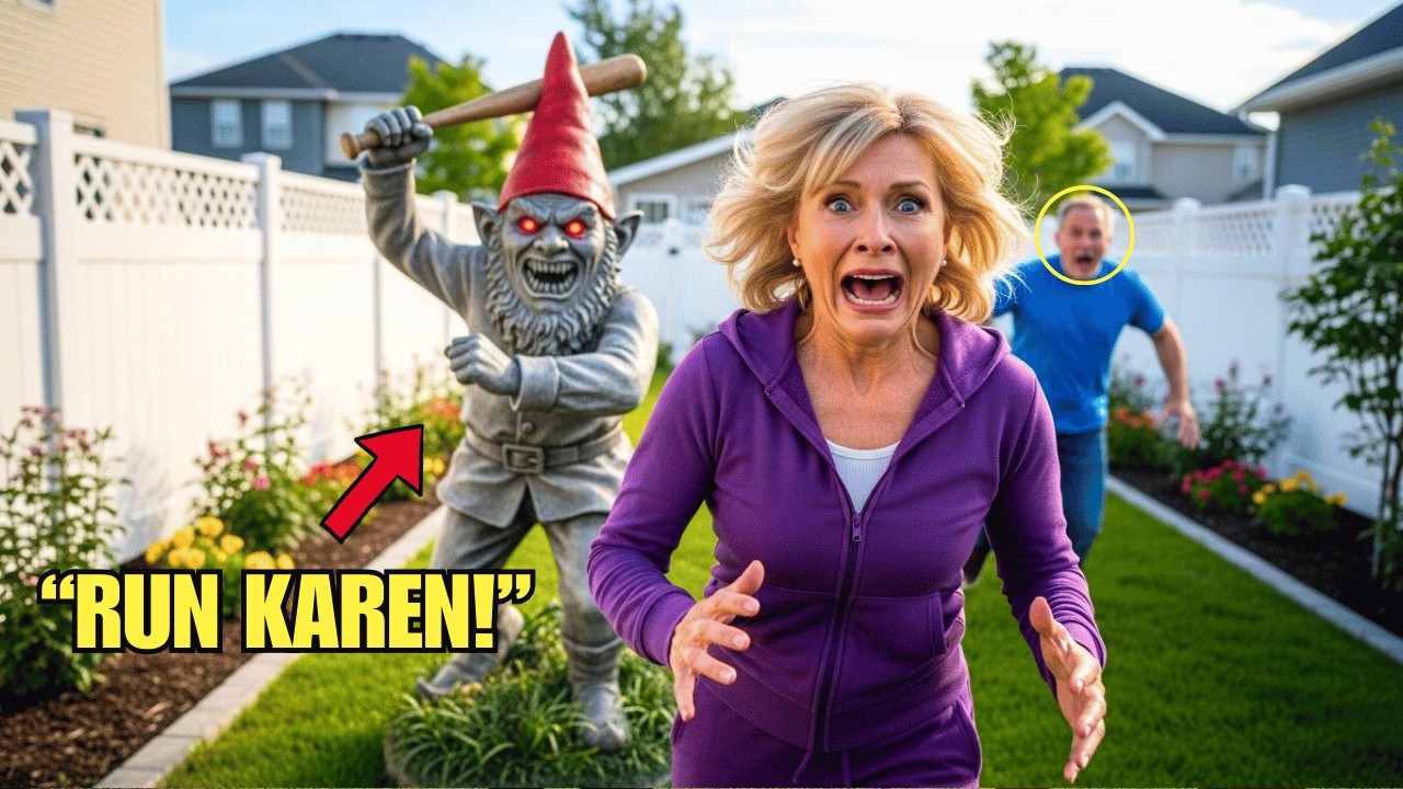 HOA Karen Wouldn’t Stop Destroying My Garden Gnomes—So I Built One She’ll Remember Forever