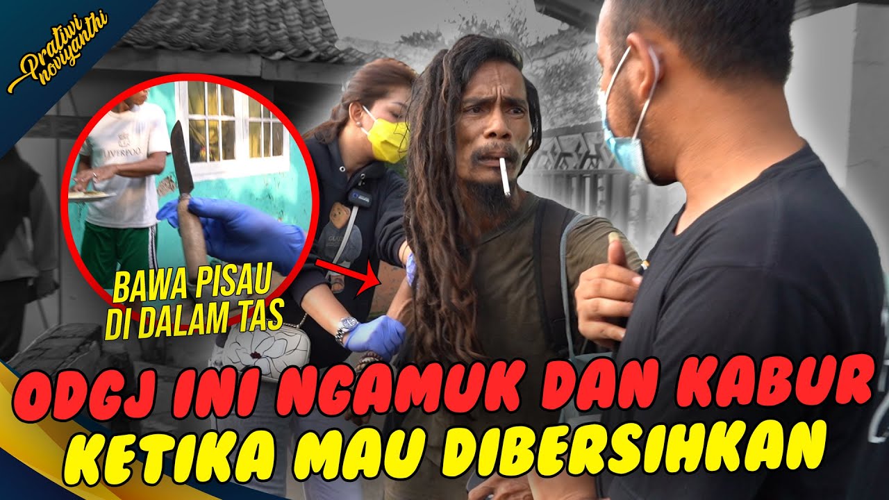 PURWAKARTA, ODGJ BAWA PIS4U!!! NGAMUK DAN KABUR!! HEBOH WARGA SEKITAR?? | PRATIWI NOVIYANTHI