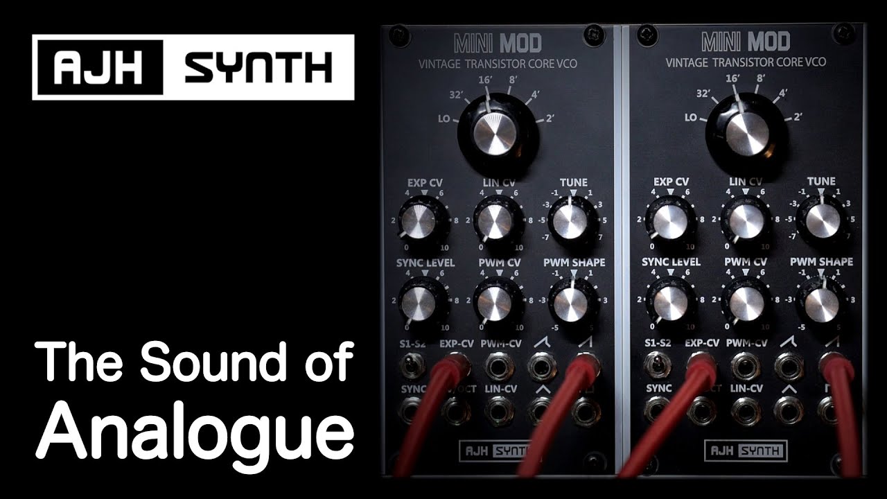 The Sound of Pure Analogue - Vintage Tone meets Modern Modular in Eurorack form