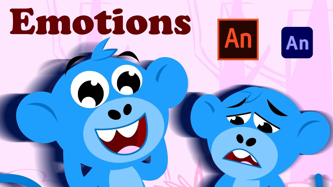 how to animate emotions in animate cc