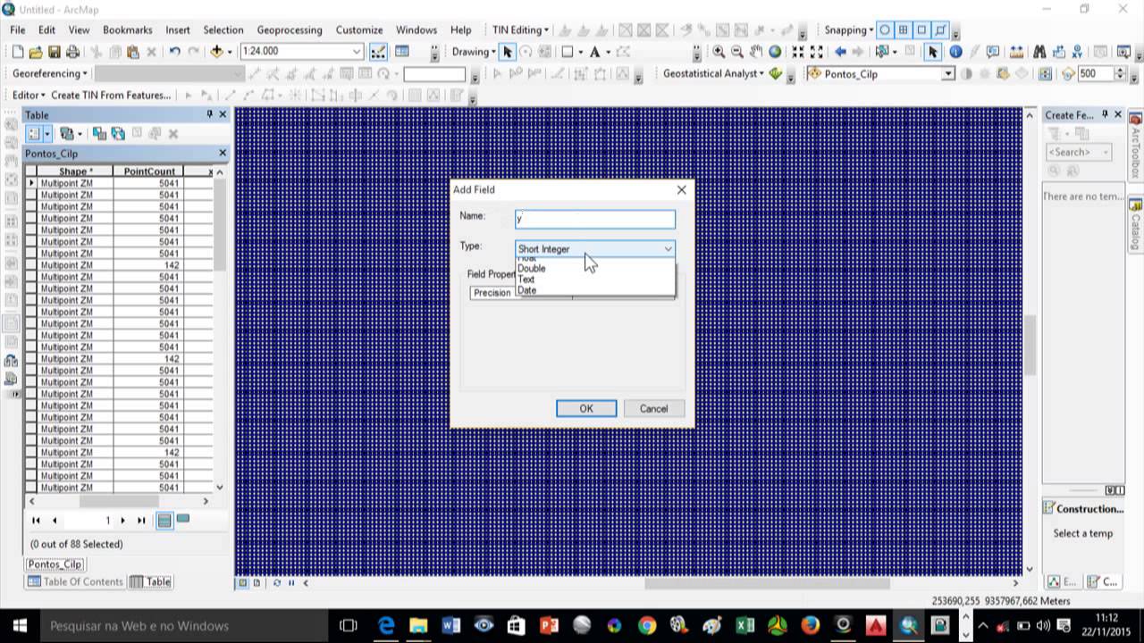 ArcGis Modelo Digital do Terreno #04