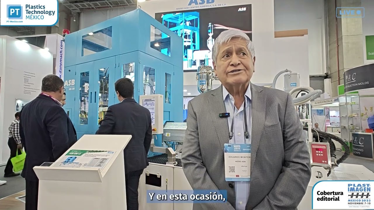 Nissei ASB presenta el equipo de moldeo-soplo ASG 12 V2