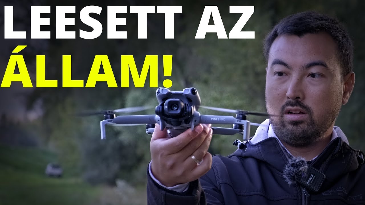 DJI Mini 5 Pro, kipróbáltam és leesett az állam, drón teszt