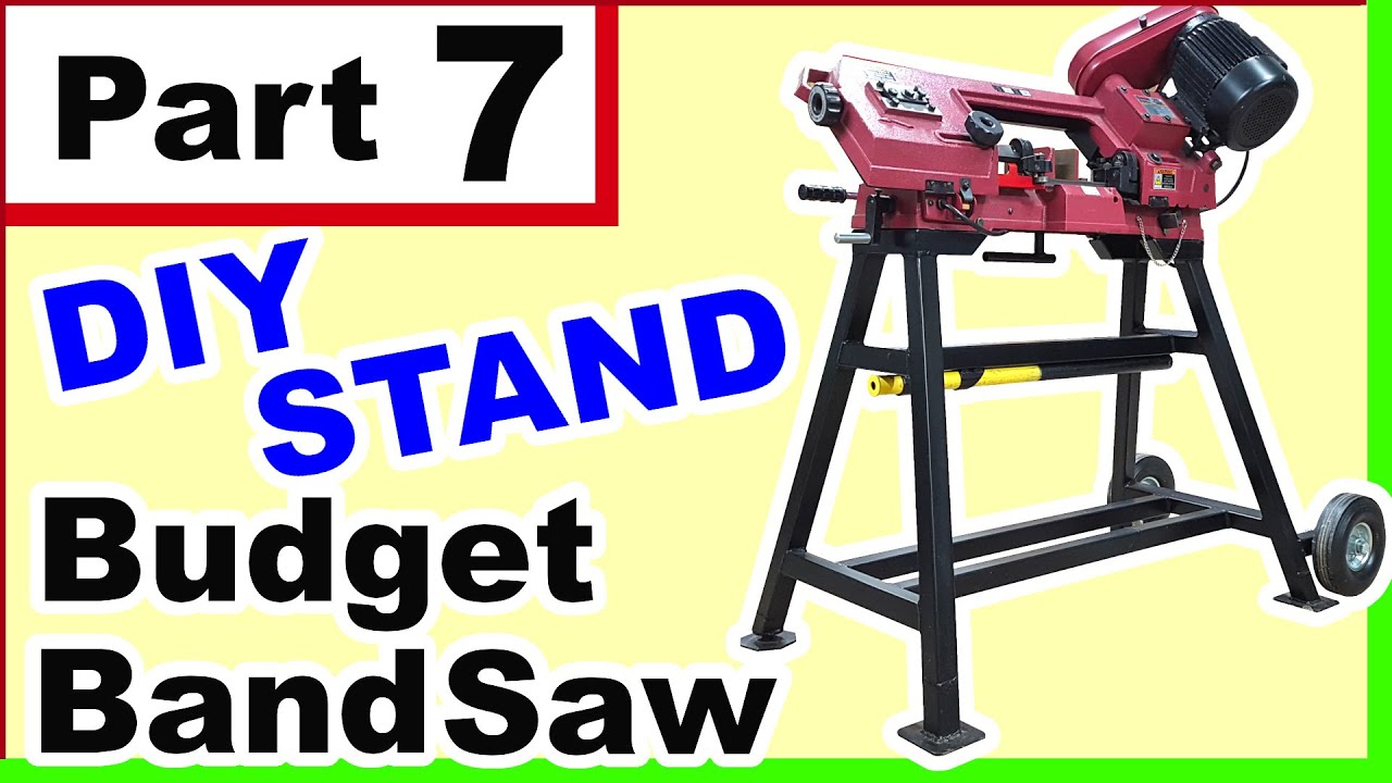 Ленточная пила Harbor Freight — Часть 7 — Самодельная стойка / Сделай сам