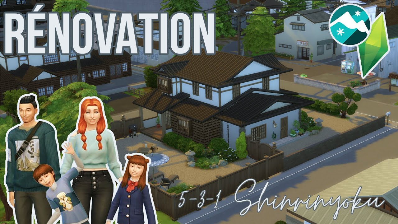 🗻 Rénovations du terrain "5-3-1 Shinrinyoku" 🏡 et la famille Akiyama - Mont Komorebi