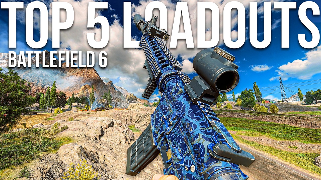 NEW Top 5 Meta Loadouts After Update in Battlefield 6! (BF6 Best Weapons)