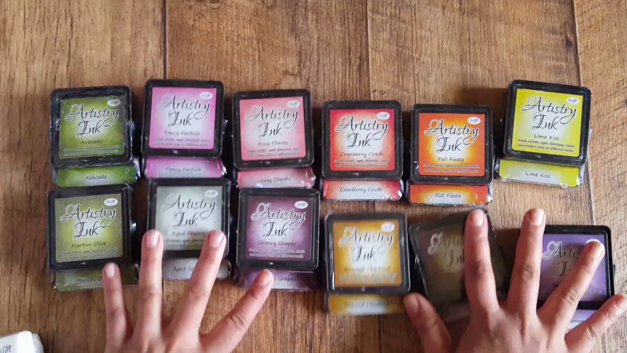 Краткий обзор чернильных подушечек Artistry Ink Pads