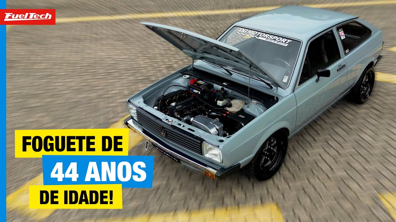 Gol BX com mais de 600cv, FT600 e tudo que tem direito para virar um jato de rua!
