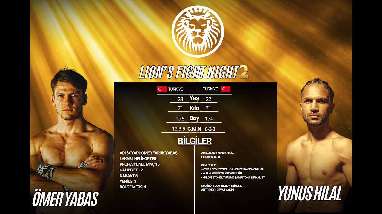 Ömer Faruk YABAŞ vs Yunus HİLAL