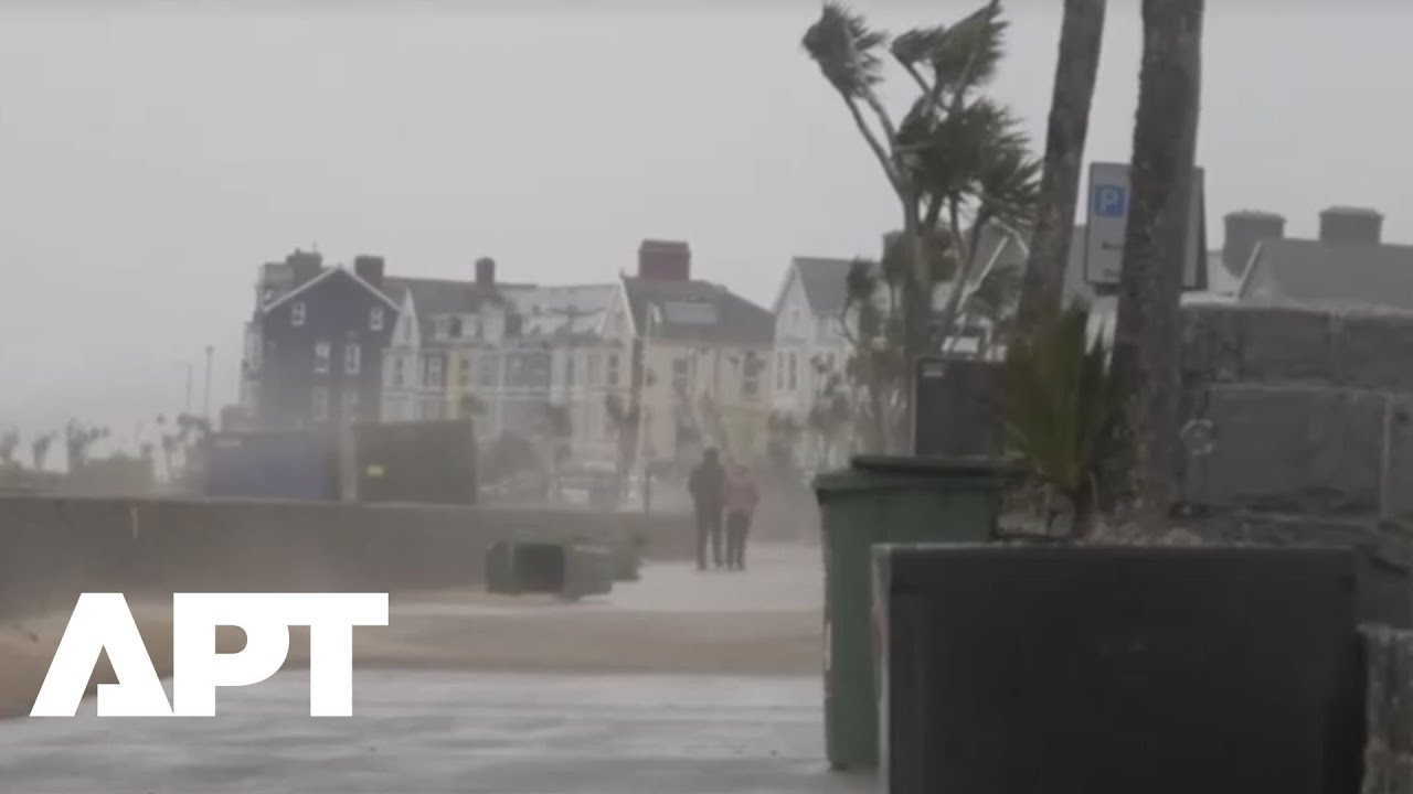 Storm Amy Hits UK: Strong Winds and Heavy Rain Cause Chaos | APT