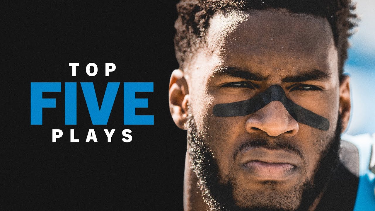 Brian Burns Top 5 Plays of the 2020 Season