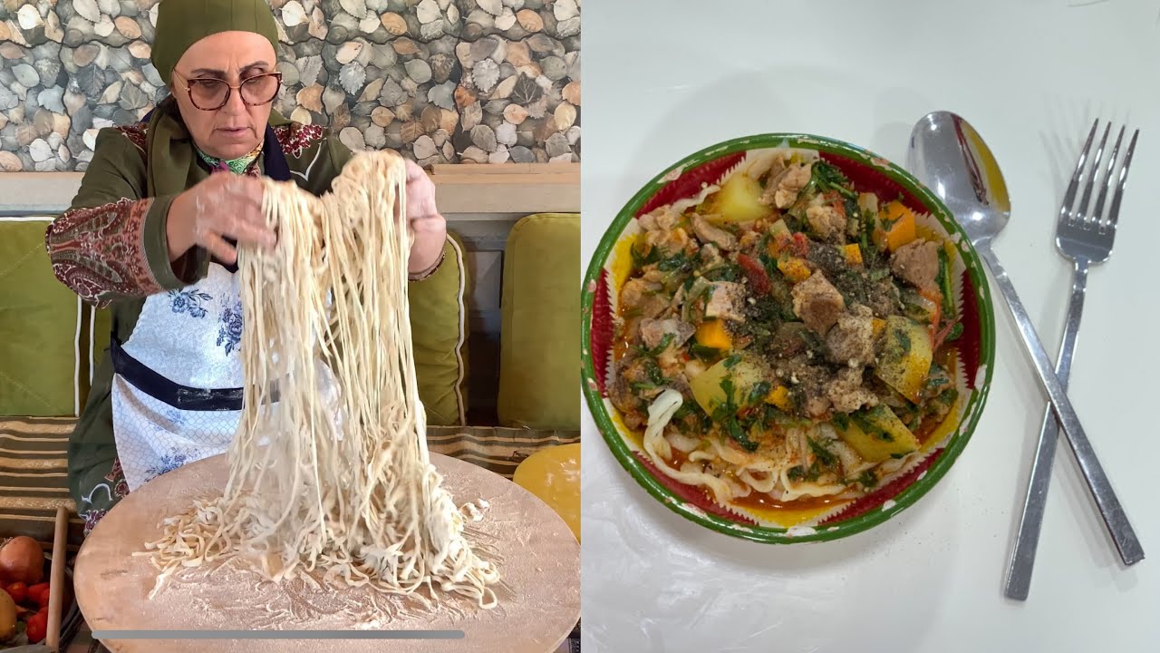 Şamama Ana TACİK MƏTBƏXİNDƏN olan LAQMAN hazırladı