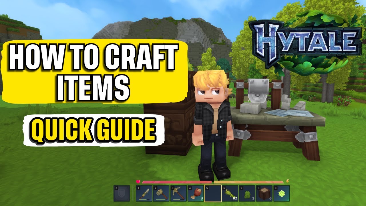 Как создавать предметы в Hytale: краткое руководство