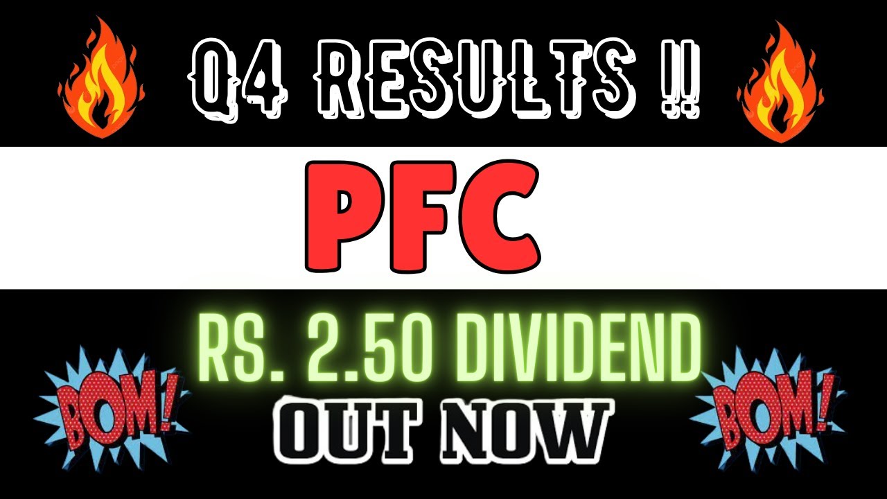 PFC Q4 Results 2024 | PFC Share Latest News | POWER FINANCE CORPORATION Stock News Today | #pfcshare
