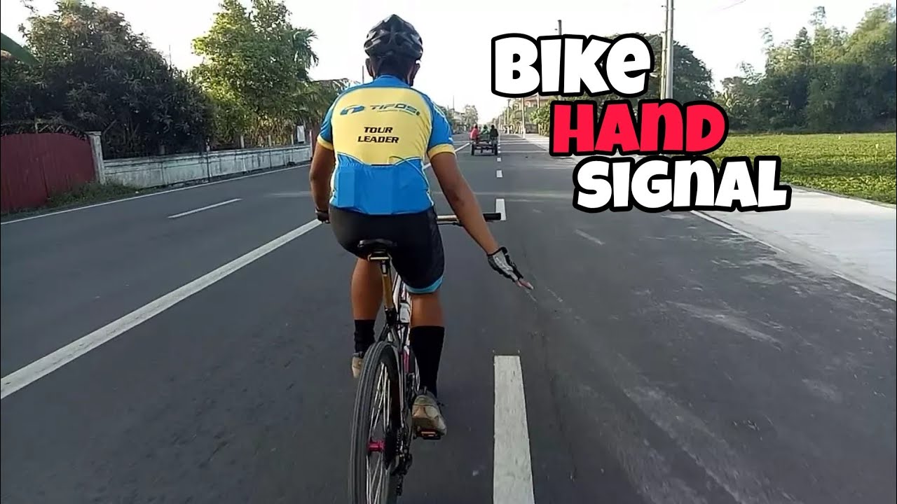 CYCLING HAND SIGNAL