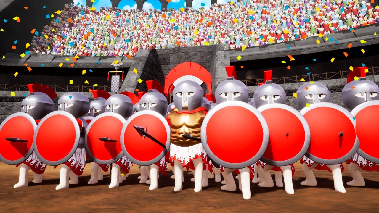 ESPARTANOS EN EL COLISEO ROMANO | SHIELDWALL