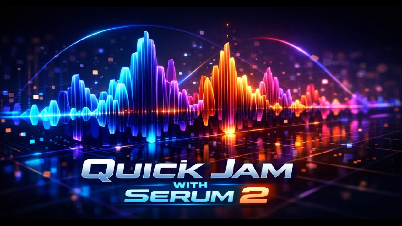QUICK JAM SERUM 2 - #electronicmusic #sounddesign #soundeffectsstudio