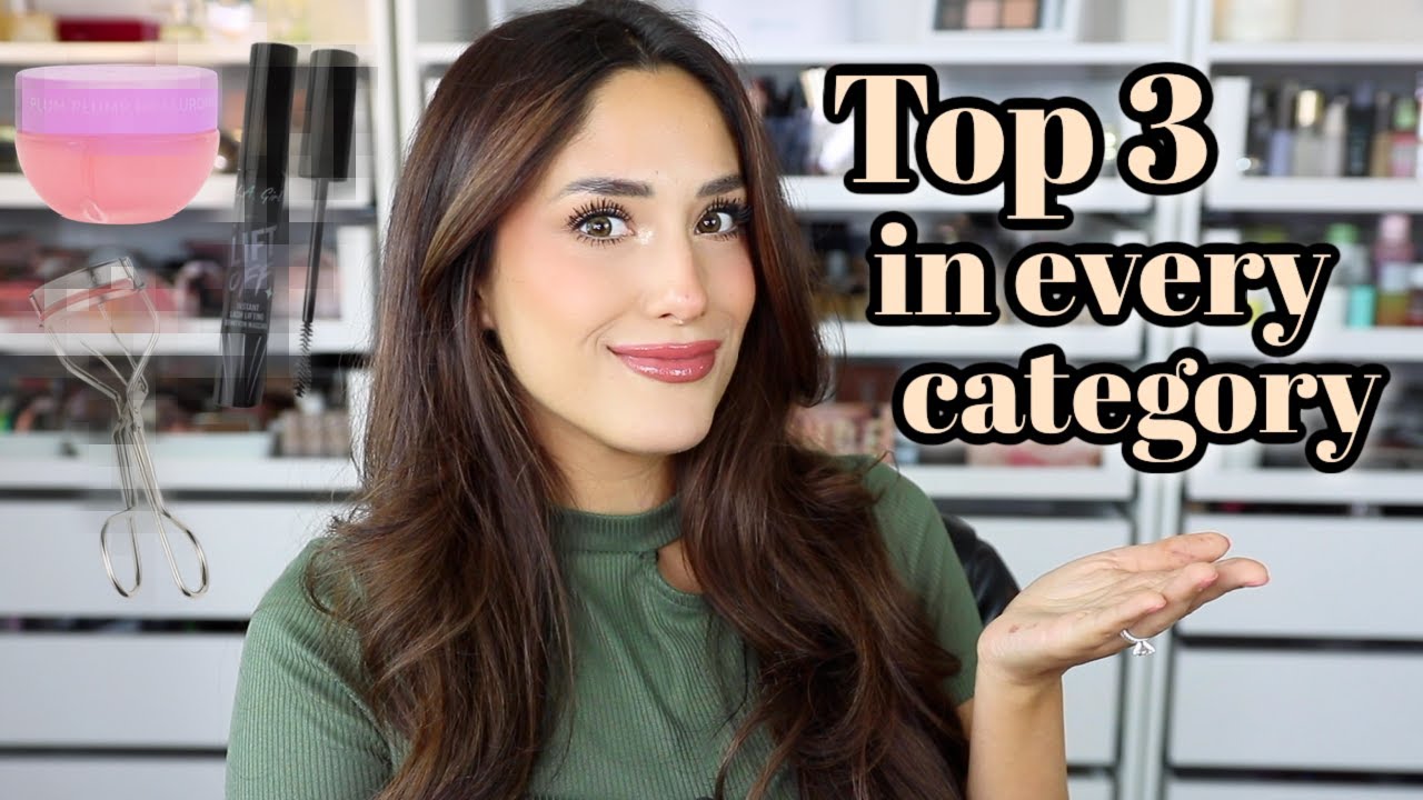 MY TOP 3 MAKEUP PRODUCTS IN EVERY CATEGORY 2023 (lips, brows & eyes)