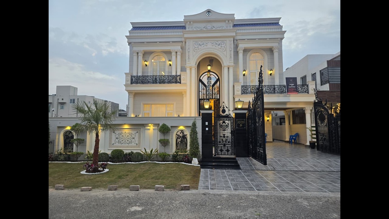 One Kanal Itallain Villa | A+ Construction 🚧| Near Dolman Mall & Defence Raya Golf Curse 🌸 