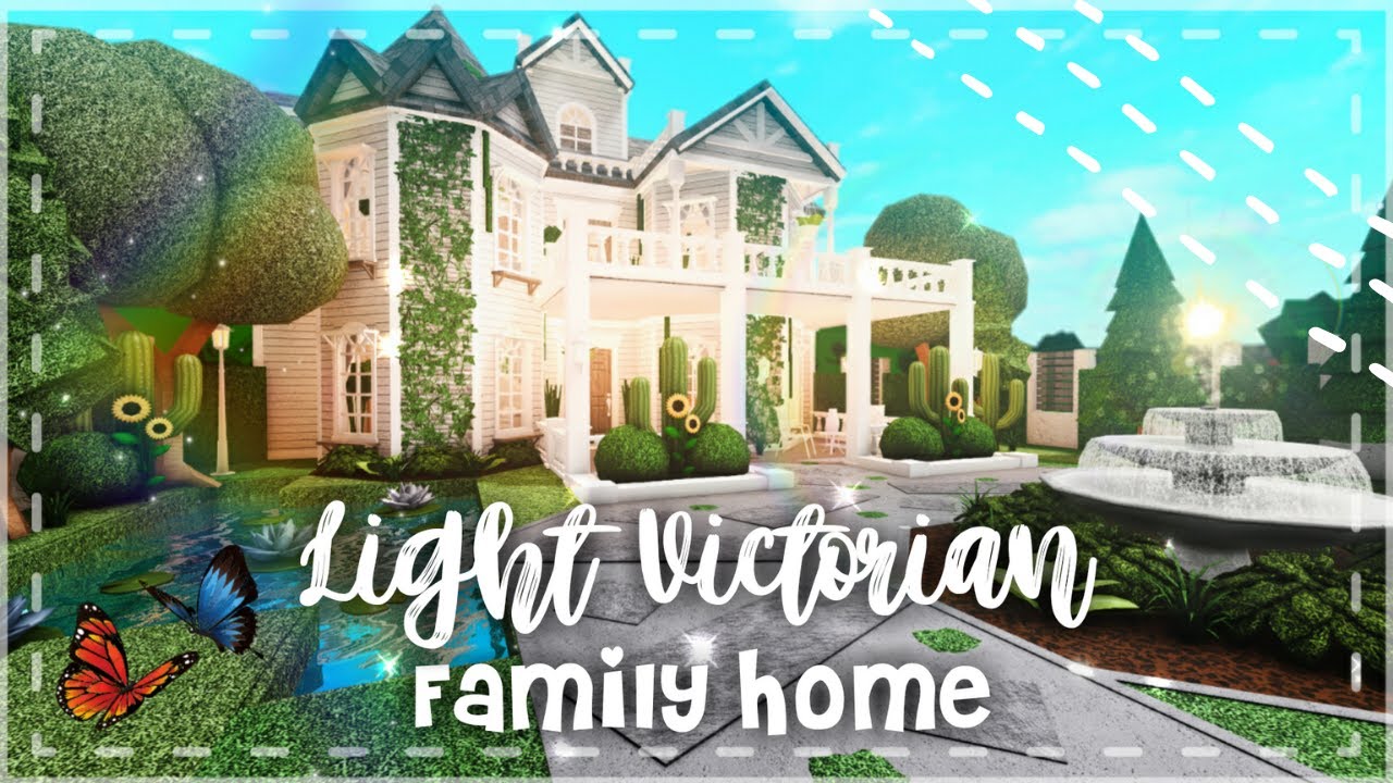 Light Victorian Aesthetic Family Home Speedbuild and Tour - iTapixca Builds