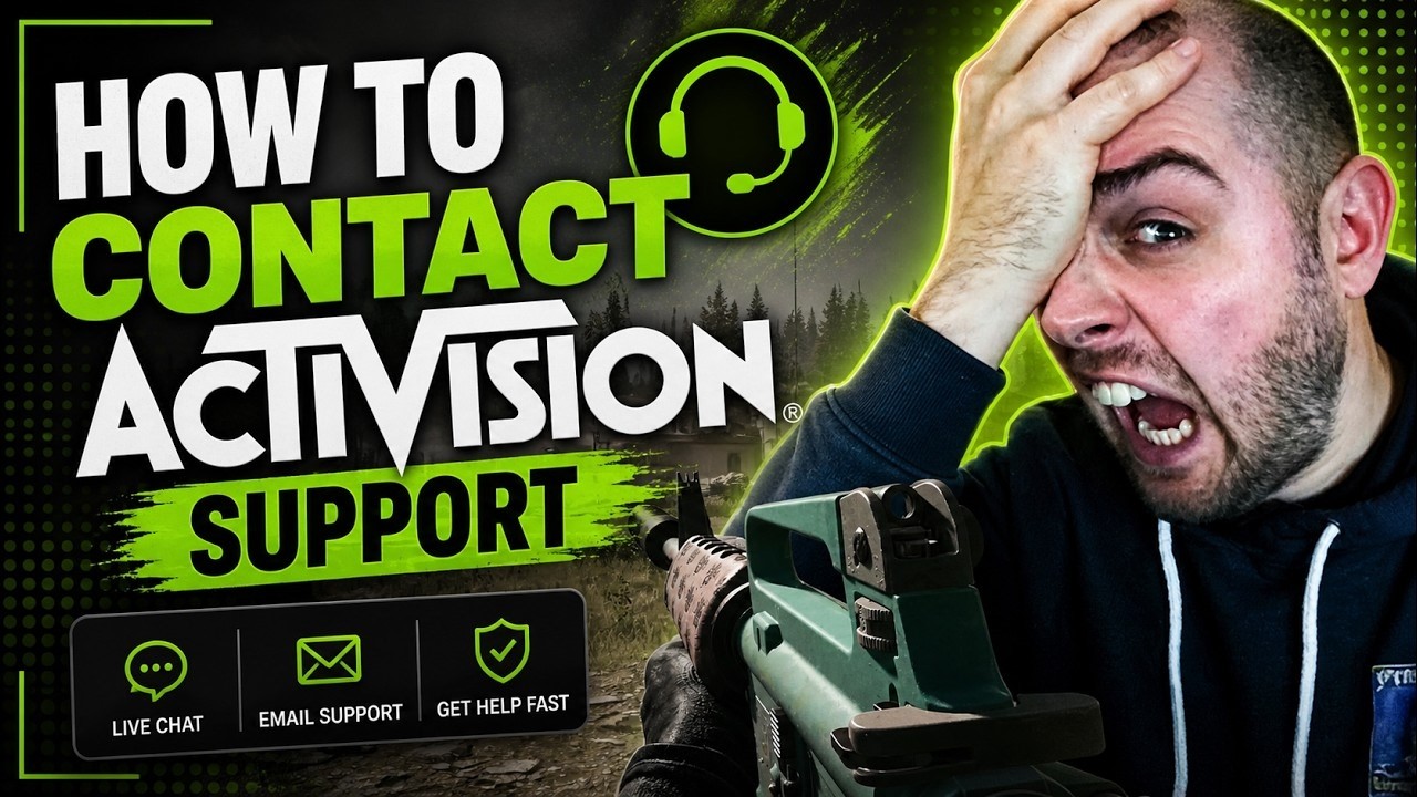 Как связаться со службой поддержки Activision