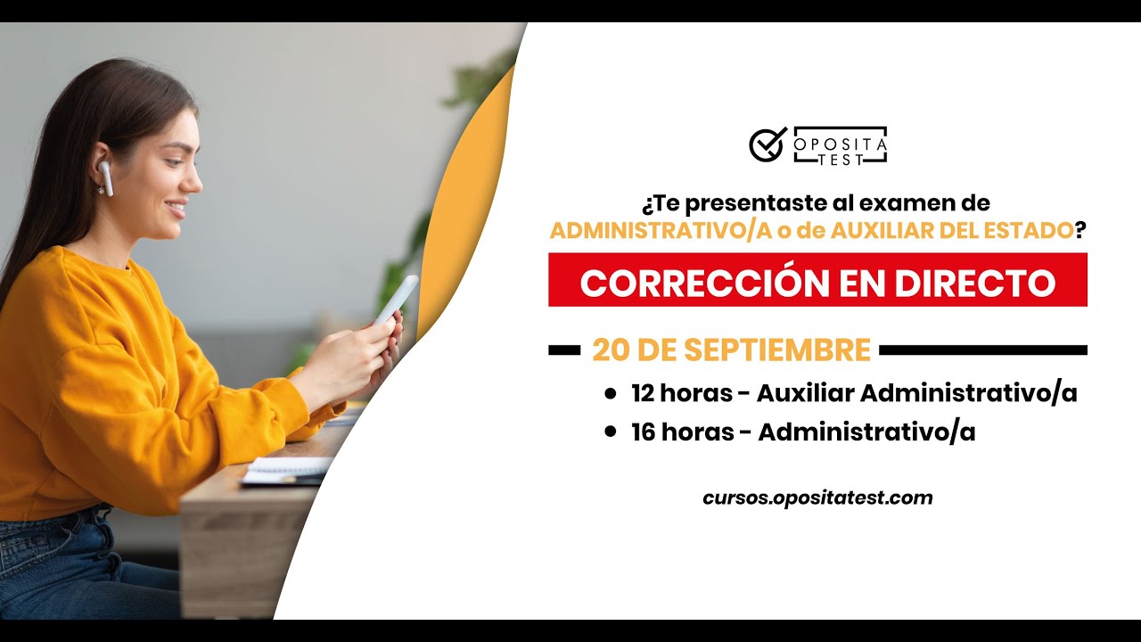 📝 Examen de Auxiliar Administrativo 2023 👉 Análisis del examen + cómo impugnar preguntas