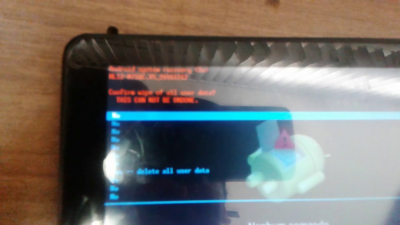 Como formatar Tablet Multilaser M7s