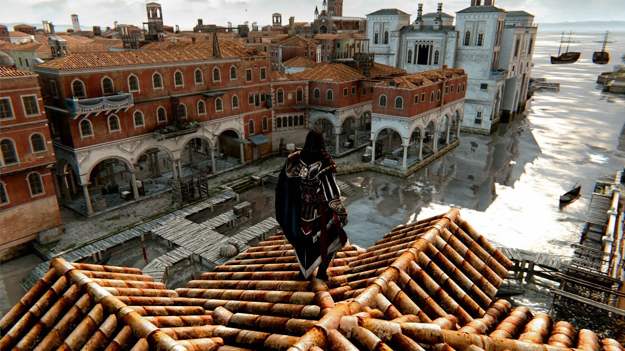 I created a remaster for Assassin's creed II PC with Mod and reshade Venice  - 4k
