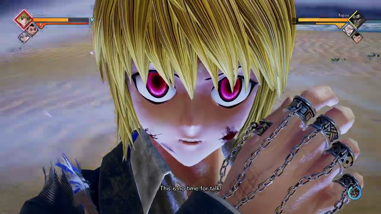 Kurapika Gameplay (4K) Jump Force W/ Departure
