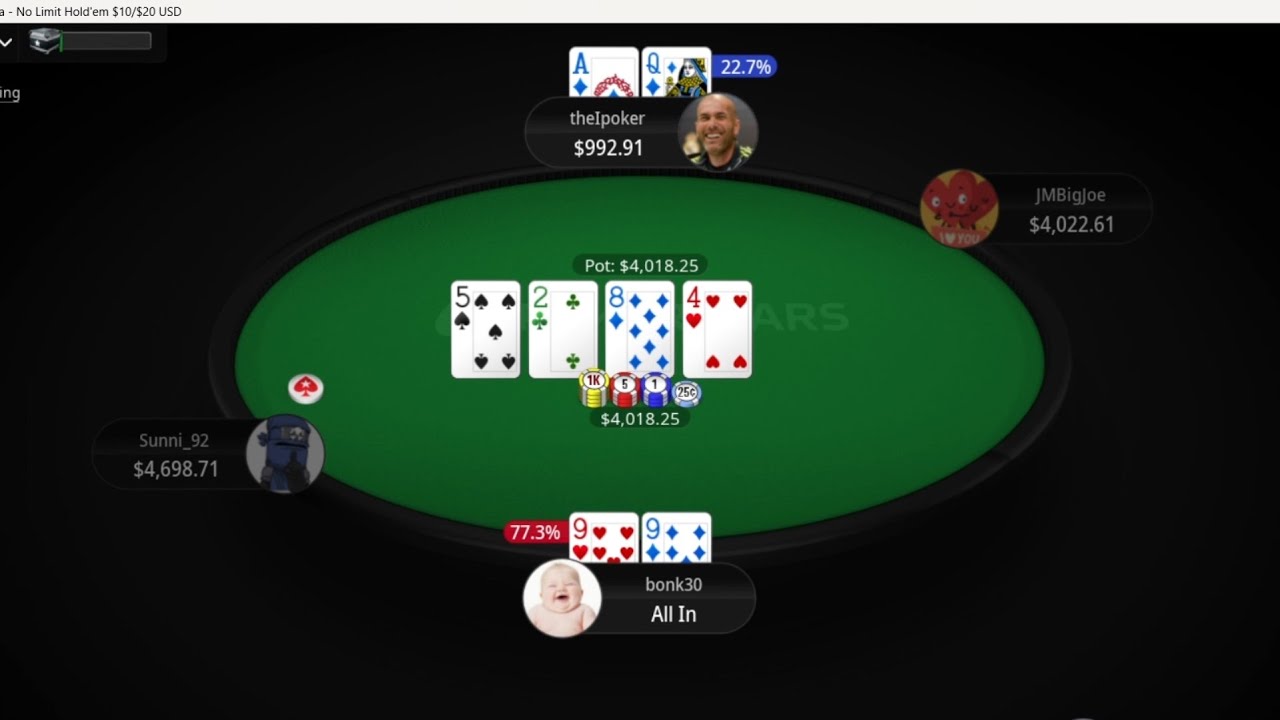 2knl - Poker Hands Compilation 