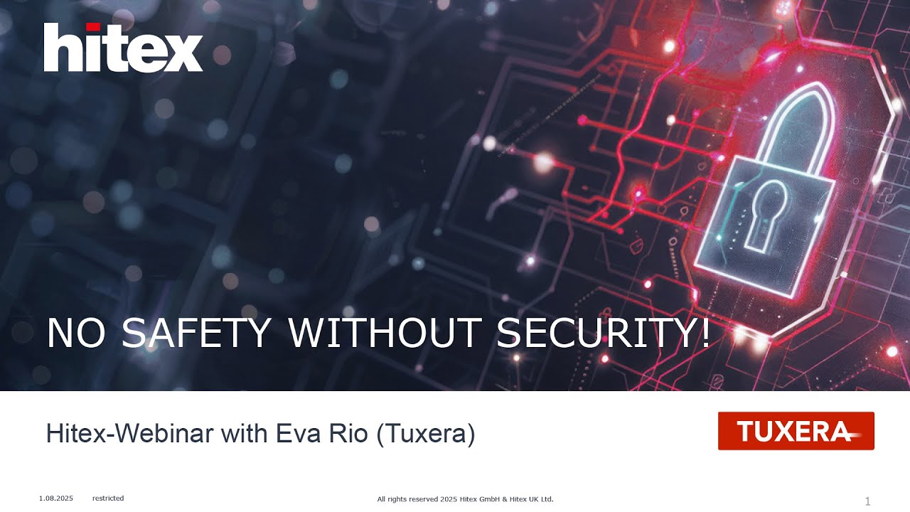 Hitex Webinar with Tuxera: No Safety without Security
