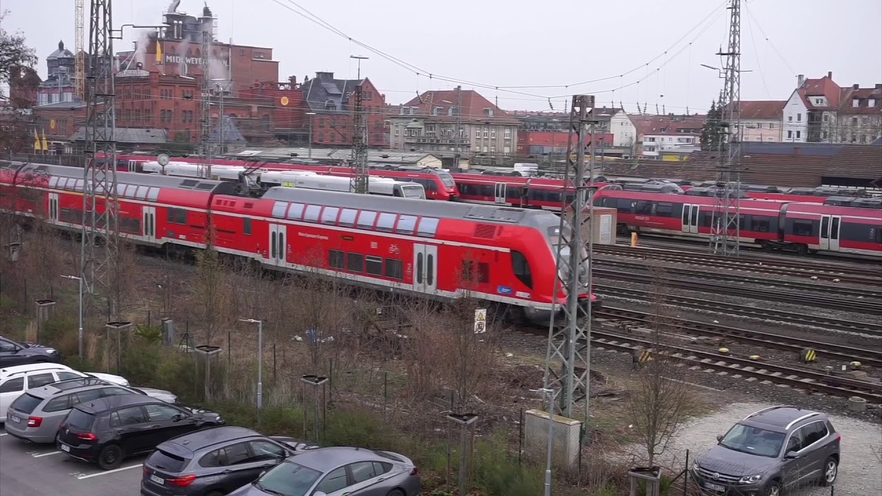 Bamberg Hauptbahnhof, Bavaria, Germany - 23 March, 2019