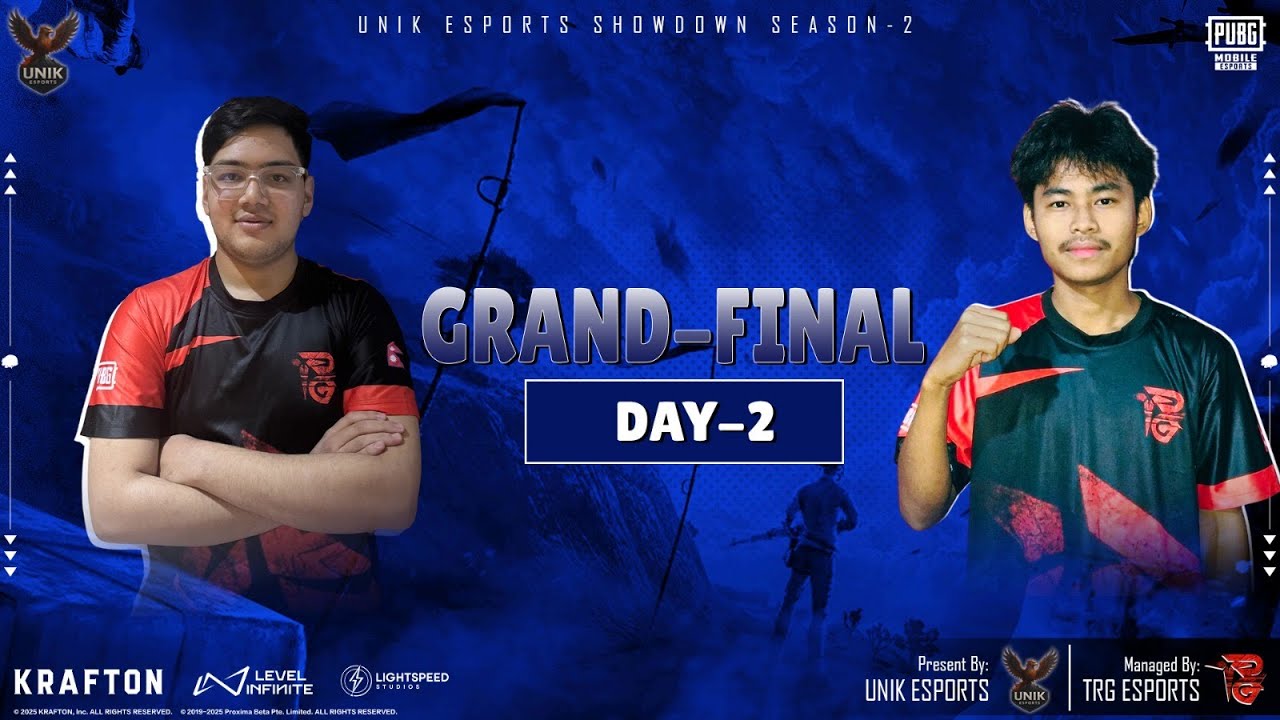 [NP] 10K UNIK ESPORTS SHOWDOWN SEASON 2 | GRAND FINALS| MANAGED BY TRG ESPORTS
