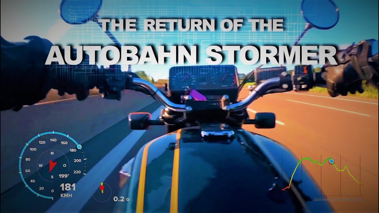 The Return of the Autobahn Stormer @ High Speed - Kawasaki Z1300