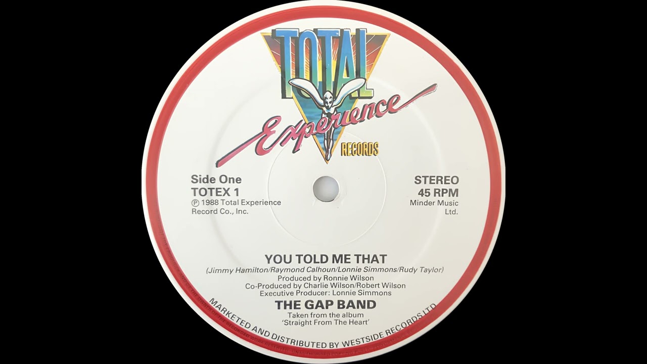 Gap Band - You Told Me That (12'' Version)