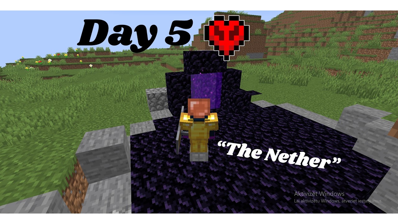 Day 5 of hardcore till I beat it