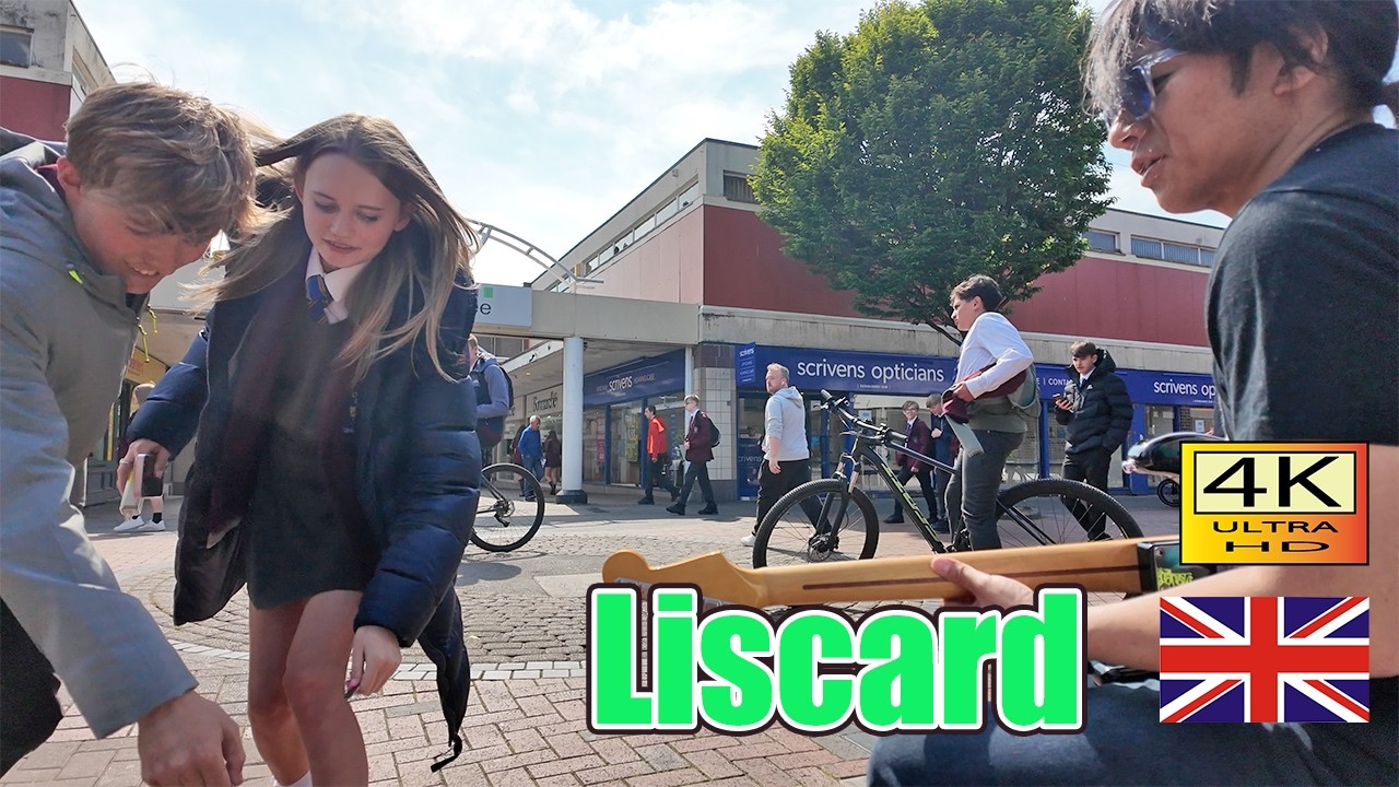 Busking in Liscard / 2025 / Jimi Hendrix / street musician / Japanese guitarist / 日本人ギタリスト / 4K /