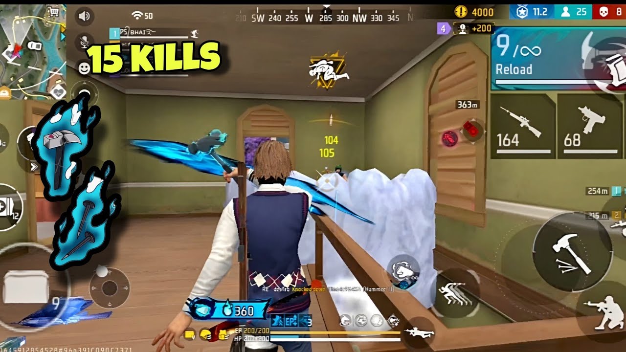 15 KILLS WITH TEAMMATES!! FREE FIRE NEW UPDATE JJK #freefire 