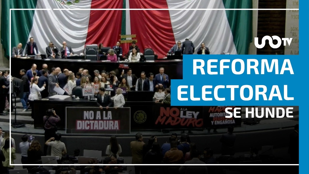 Naufraga reforma electoral de la presidenta en Diputados por ruptura de aliadosDESCRIPCIÓN: