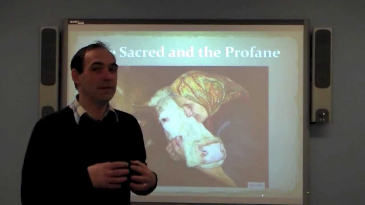 A lecture on Mircea Eliade's The Sacred and the Profane: Space