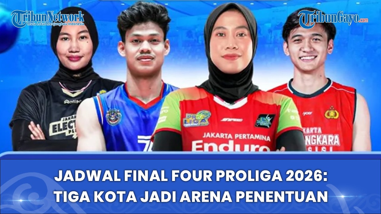 Jadwal Final Four Proliga 2026: Tiga Kota Jadi Arena Penentuan