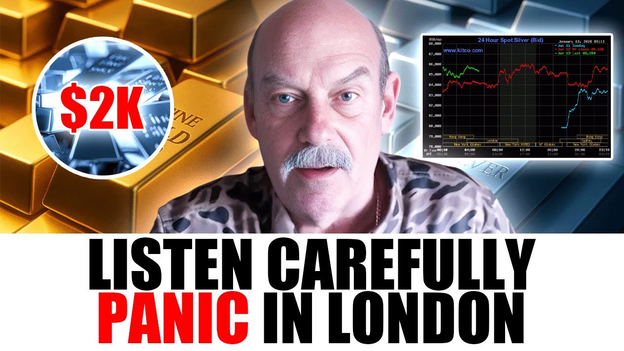 Everyone's FREAKING OUT! Silver Short Squeeze About to BACKFIRE BRUTALLY - Bill Holter