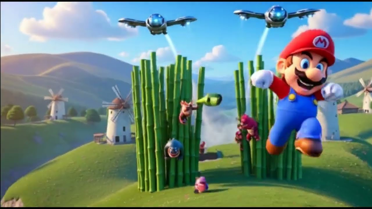 Super Game Mario, but Mario Can Turn Anything He Wants Into 1-Ups 13.